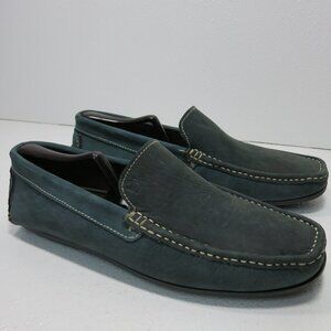 Louis Philippe Suede Leather Driver Moccasins Loafers Shoes Men's Footwear Sz 42